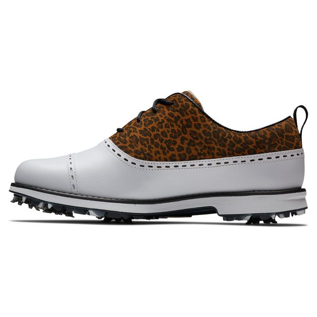 Scarpe Golf Chiodate Footjoy Premiere Series - Cap Punta Donna Bianche | VUYRWDF-67