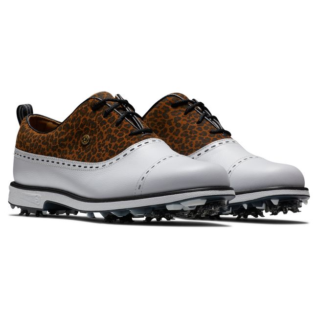 Scarpe Golf Chiodate Footjoy Premiere Series - Cap Punta Donna Bianche | VUYRWDF-67