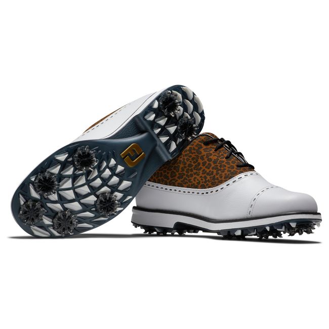 Scarpe Golf Chiodate Footjoy Premiere Series - Cap Punta Donna Bianche | VUYRWDF-67