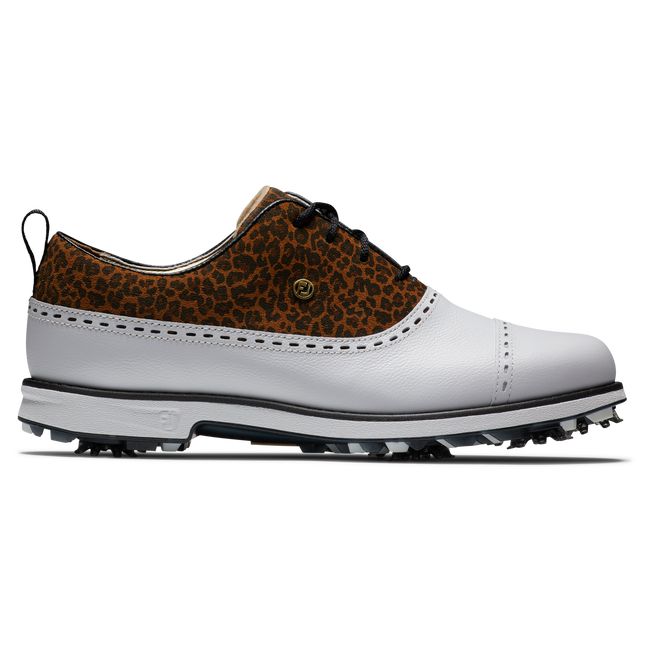 Scarpe Golf Chiodate Footjoy Premiere Series - Cap Punta Donna Bianche | VUYRWDF-67