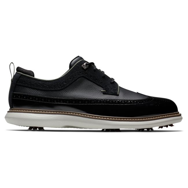 Scarpe Golf Chiodate Footjoy Traditions - Shield Tip By Todd Snyder Uomo Nere | XGWYQTP-43