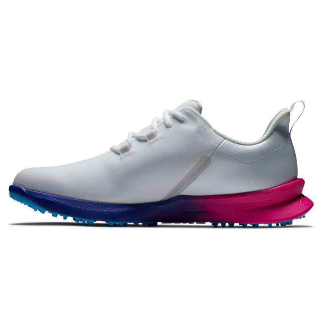 Scarpe Golf Senza Chiodate Footjoy Fj Fuel Sportive Uomo Bianche Rosa | JKBIQHV-21