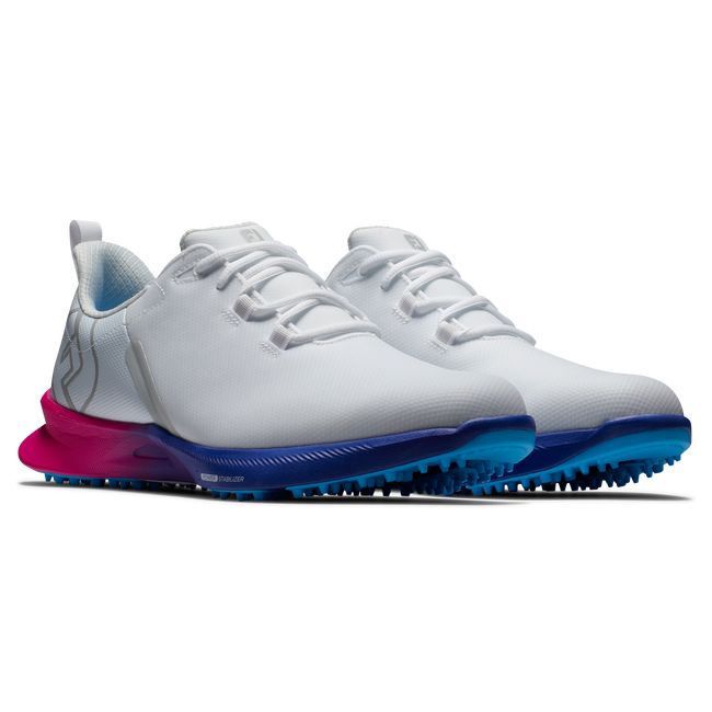 Scarpe Golf Senza Chiodate Footjoy Fj Fuel Sportive Uomo Bianche Rosa | JKBIQHV-21