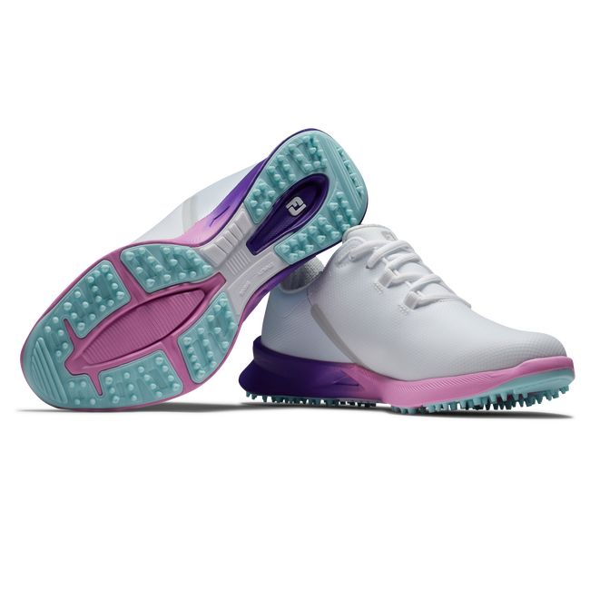 Scarpe Golf Senza Chiodate Footjoy Fj Fuel Sportive Donna Bianche Viola | QRSBXAV-95