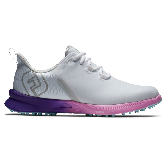 Scarpe Golf Senza Chiodate Footjoy Fj Fuel Sportive Donna Bianche Viola | QRSBXAV-95