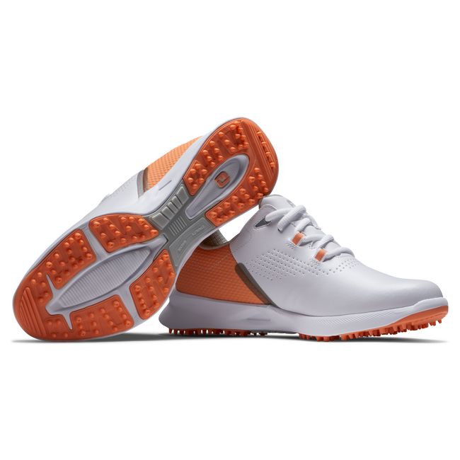 Scarpe Golf Senza Chiodate Footjoy Fj Fuel Donna Bianche Arancioni | ZKNPHBY-45