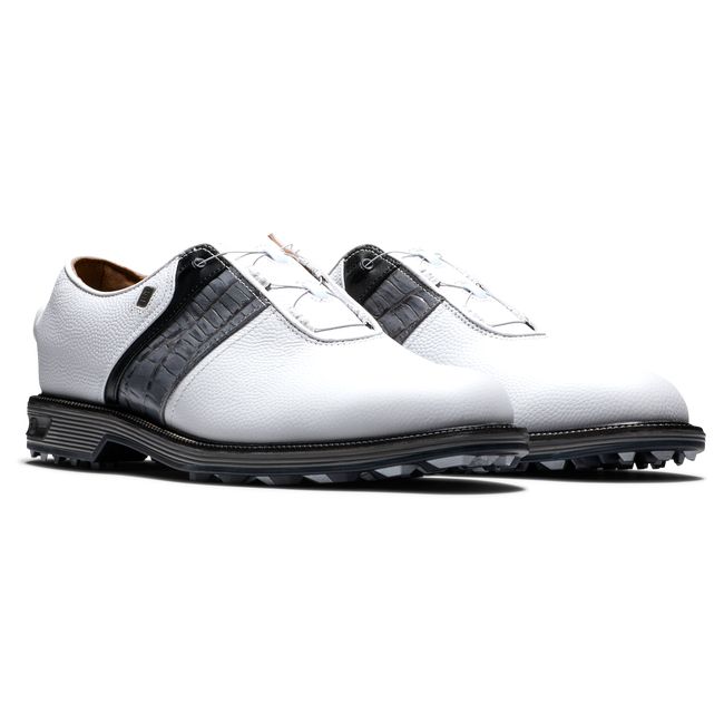 Scarpe Golf Senza Chiodate Footjoy Premiere Series - Packard BOA Uomo Bianche Grigie | AOTVNQB-72