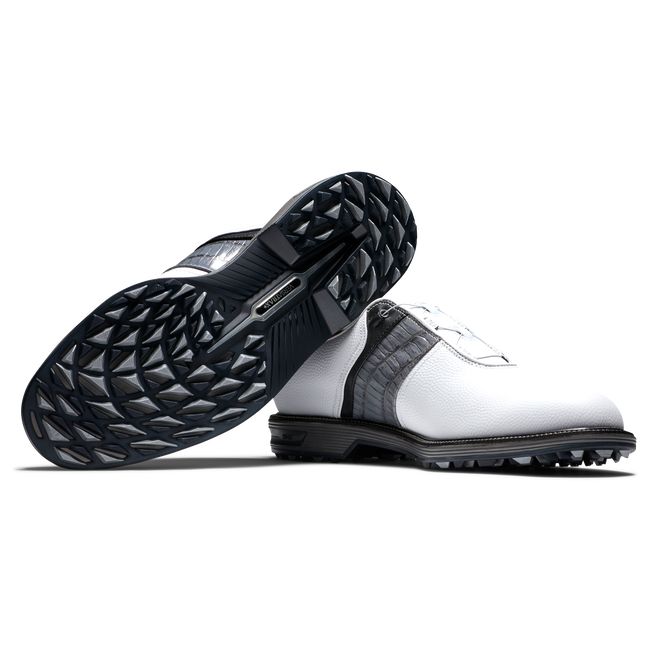 Scarpe Golf Senza Chiodate Footjoy Premiere Series - Packard BOA Uomo Bianche Grigie | AOTVNQB-72