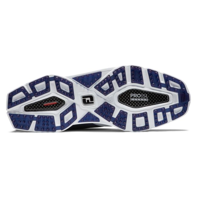 Scarpe Golf Senza Chiodate Footjoy Pro|Sl Carbon Uomo Bianche Blu Marino | BGEJXCT-59