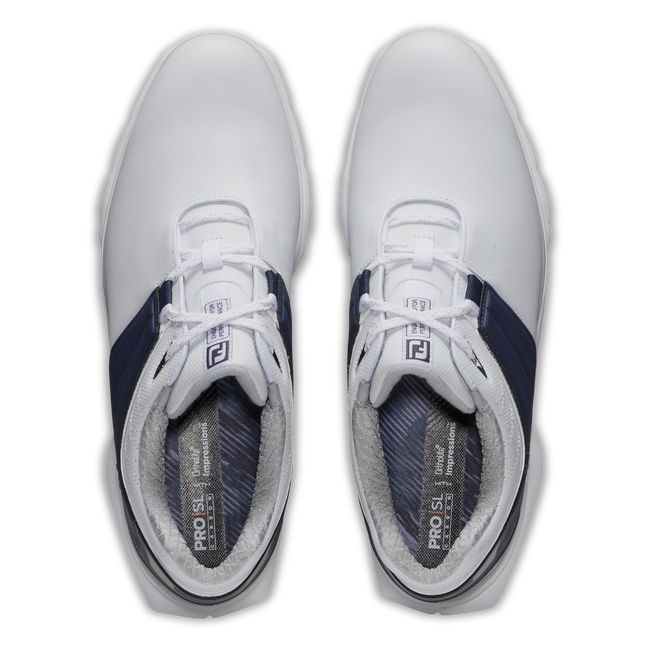 Scarpe Golf Senza Chiodate Footjoy Pro|Sl Carbon Uomo Bianche Blu Marino | BGEJXCT-59