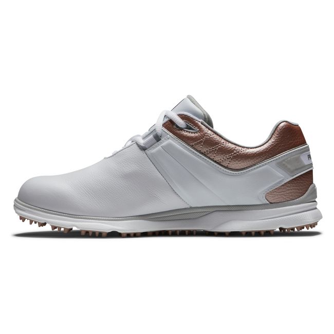 Scarpe Golf Senza Chiodate Footjoy Pro|Sl Donna Bianche Rosa Oro | BJFVNSY-27