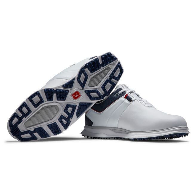 Scarpe Golf Senza Chiodate Footjoy Pro|Sl Uomo Bianche Blu Marino | GSIQKZX-67