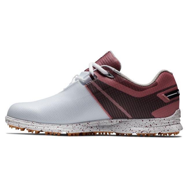 Scarpe Golf Senza Chiodate Footjoy Pro|SL Sportive Donna Bianche Bordeaux | ZXWDKBN-84