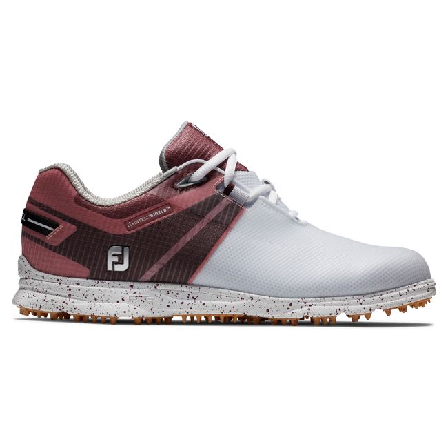 Scarpe Golf Senza Chiodate Footjoy Pro|SL Sportive Donna Bianche Bordeaux | ZXWDKBN-84