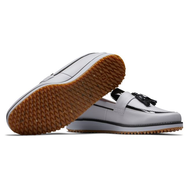 Scarpe Golf Senza Chiodate Footjoy Sandy Donna Bianche | AMBILGJ-30