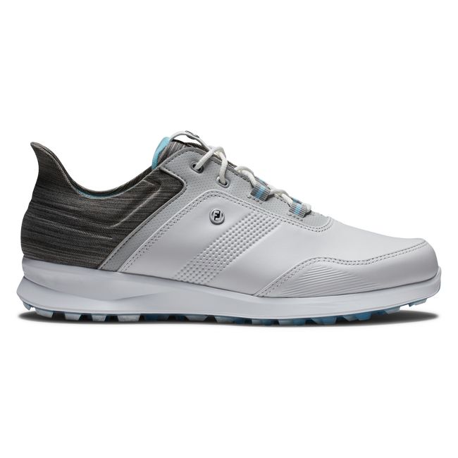 Scarpe Golf Senza Chiodate Footjoy Stratos Donna Bianche Grigie | FTVHCED-89