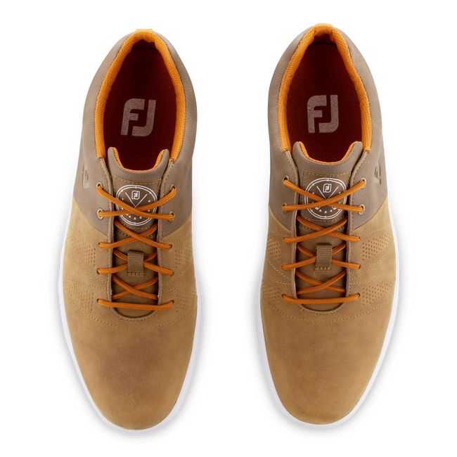 Scarpe da Golf Footjoy Contour Casual Uomo Marroni | ZJYLUAG-47