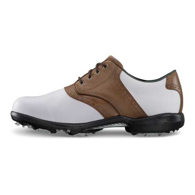 Scarpe da Golf Footjoy Dryjoys Donna Bianche Marroni | RWMGZUJ-30