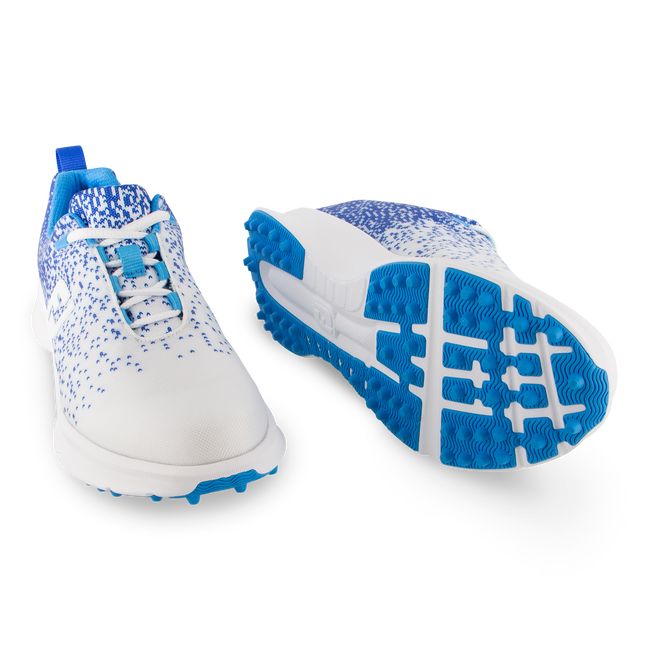 Scarpe da Golf Footjoy Fj Leisure Donna Bianche Blu | CDFURAP-24