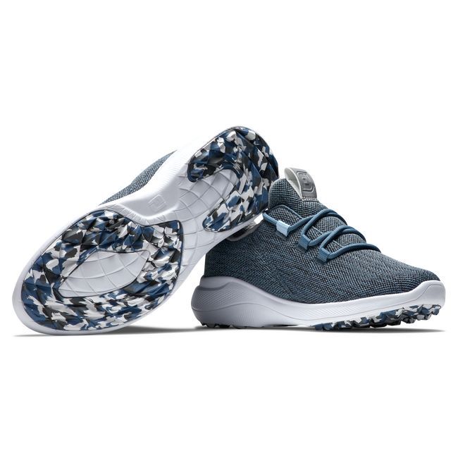 Scarpe da Golf Footjoy Flex Coastal Donna Blu Marino | ZBHLPNQ-03