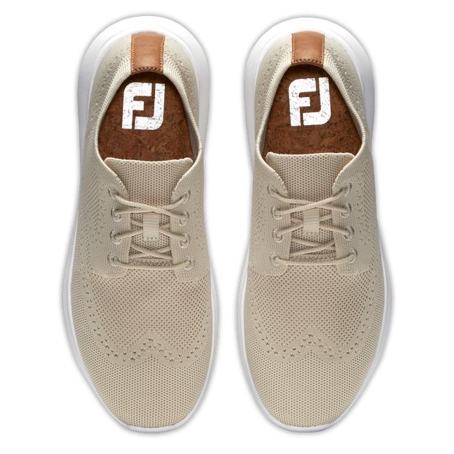 Scarpe da Golf Footjoy Flex Le2 Donna Beige | BSAXEYD-37