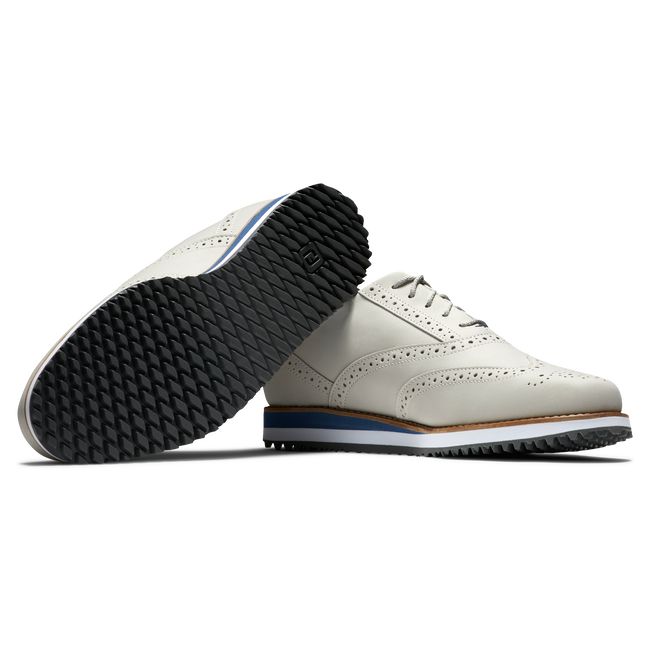 Scarpe da Golf Footjoy Sportive Retro Donna Bianche | HTIQXCG-03