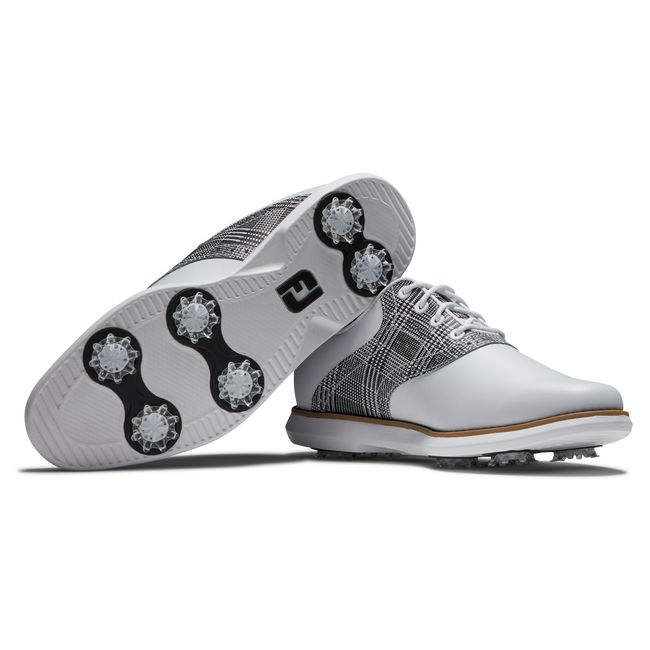 Scarpe da Golf Footjoy Traditions Donna Bianche | ADGHFPR-81